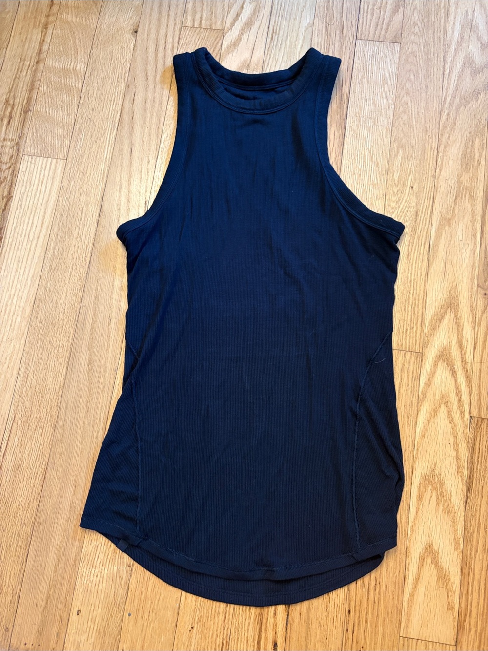 Lululemon ribbed tank top navy sz 4
